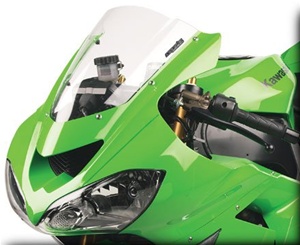 Hotbodies KAWASAKI ZX10R (04-05) GP Windscreen (Dual Radius) - Clear