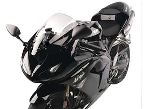 Hotbodies KAWASAKI ZX6R (05-08), ZX10R (06-07) SS Windscreen (Stock Replacement) - Clear