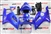 Kawasaki ZX6R Blue Electric Fairings