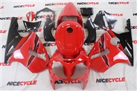 Motorcycle Fairings Kit - 2000-2001 Kawasaki ZX12R Red/Black Fairings | NK10001-22