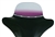 5" Purple Colored Memphis Shades Batwing Windshield