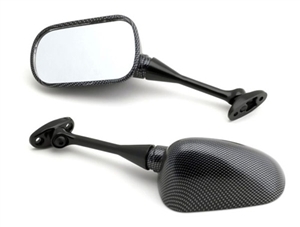 Left Side Honda CBR600RR (03-16) / CBR1000RR (04-07) Carbon Style Mirror