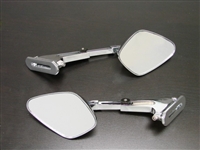 Billet Chrome Universal Motorcycle Mirrors