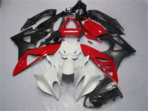 Motorcycle Fairings Kit - 2009-2014 BMW S1000RR Red/White Fairings | NBS1000-4