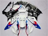 Motorcycle Fairings Kit - 2009-2014 BMW S1000RR OEM Style Red/White/Blue Fairings | NBS1000-5