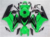 Motorcycle Fairings Kit - 2004-2005 Honda CBR 1000RR OEM Green/Black Fairings | NH10405-35