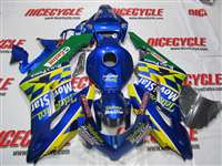 Motorcycle Fairings Kit - 2004-2005 Honda CBR 1000RR Movistar Fairings | NH10405-53