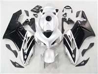 Motorcycle Fairings Kit - 2004-2005 Honda CBR 1000RR Black/White Accents Fairings | NH10405-59