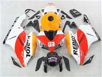 Motorcycle Fairings Kit - 2004-2005 Honda CBR 1000RR White Repsol Race Fairings | NH10405-63