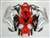 Motorcycle Fairings Kit - 2004-2005 Honda CBR 1000RR Silver/Red OEM Style Fairings | NH10405-73