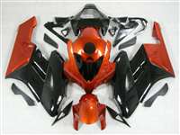 Motorcycle Fairings Kit - 2004-2005 Honda CBR 1000RR Metallic Orange/Black Fairings | NH10405-76