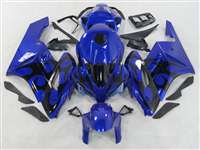 Motorcycle Fairings Kit - 2004-2005 Honda CBR 1000RR Blue/Black Tribal Fairings | NH10405-88