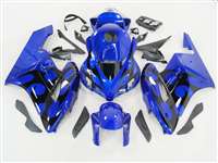 Motorcycle Fairings Kit - 2004-2005 Honda CBR 1000RR Blue/Black Tribal Fairings | NH10405-91