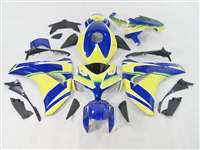 Motorcycle Fairings Kit - 2008-2011 Honda CBR 1000RR Blue/Yellow Motorcycle Fairings | NH10811-23