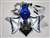 Motorcycle Fairings Kit - 2008-2011 Honda CBR 1000RR Blue/Silver Fairings | NH10811-41