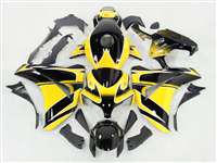 Motorcycle Fairings Kit - 2008-2011 Honda CBR 1000RR Yellow/Black Fairings | NH10811-47