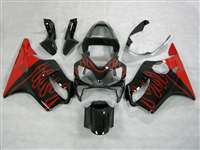 Motorcycle Fairings Kit - 2001-2003 Honda CBR 600 F4i Red/Black OEM Style Fairings | NH60103-1