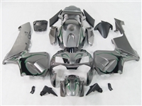 Honda CBR600RR '03-'04 Tribal Black Charcoal Fairing Kit