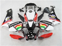 Honda CBR600RR '03-'04 Black Eurobet Charcoal Fairing Kit