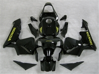 Honda CBR600RR '03-'04 Black Charcoal Fairing Kit