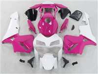 Motorcycle Fairings Kit - 2003-2004 Honda CBR 600RR Pink/White Fairings | NH60304-71