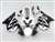 Motorcycle Fairings Kit - White/Black 2004-2006 Honda CBR 600 F4i Motorcycle Fairings | NH60406-29