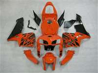 Motorcycle Fairings Kit - 2005-2006 Honda CBR 600RR Orange Tribal Fairings | NH60506-21