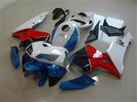 Motorcycle Fairings Kit - 2005-2006 Honda CBR 600RR Blue/Red/White Fairings | NH60506-34