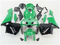 Motorcycle Fairings Kit - 2005-2006 Honda CBR 600RR Green/Black Fairings | NH60506-97