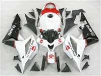 Motorcycle Fairings Kit - 2007-2008 Honda CBR 600RR Konica Minolta Red Fairings | NH60708-42