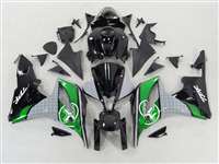 Motorcycle Fairings Kit - Two Brothers Green 2007-2008 Honda CBR 600RR Fairings | NH60708-74