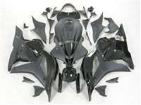 Motorcycle Fairings Kit - 2009-2012 Honda CBR 600RR Gloss/Matte Black Fairings | NH60912-27