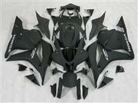 Motorcycle Fairings Kit - 2009-2012 Honda CBR 600RR Flat Black Fairings | NH60912-38