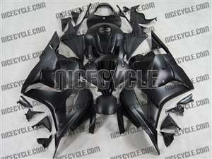 Motorcycle Fairings Kit - 2009-2012 Honda CBR 600RR Satin Black Fairings | NH60912-45