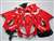 Motorcycle Fairings Kit - 2002-2013 Honda VFR 800 Red Fairings | NH80213-3