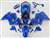Motorcycle Fairings Kit - 2002-2013 Honda VFR 800 Electric Blue Fairings | NH80213-6