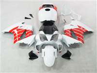 Motorcycle Fairings Kit - 2002-2013 Honda VFR 800 Red/White Fairings | NH80213-7