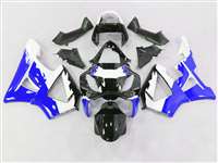 Motorcycle Fairings Kit - 2000-2001 Honda CBR 929RR White/Blue/Black Fairings | NH90001-16