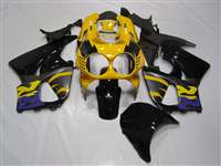 Motorcycle Fairings Kit - Purple/Yellow 1992-1997 Honda CBR 900RR Motorcycle Fairings | NH99297-1