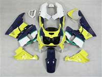 Motorcycle Fairings Kit - 1992-1997 Honda CBR 900RR Blue/Yellow Fairings | NH99297-3