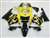 Motorcycle Fairings Kit - 1998-1999 Honda CBR 900RR Black/Yellow Fairings | NH99899-10