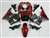 Motorcycle Fairings Kit - 1998-1999 Honda CBR 900RR Satin Black/Red Fairings | NH99899-11