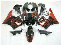 Motorcycle Fairings Kit - 1998-1999 Honda CBR 900RR Red Flame Fairings | NH99899-12