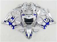 Motorcycle Fairings Kit - 1998-1999 Honda CBR 900RR Blue Tribal Fairings | NH99899-14