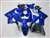 Motorcycle Fairings Kit - 1998-1999 Honda CBR 900RR Cobalt Fire Fairings | NH99899-27