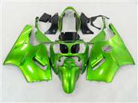 Motorcycle Fairings Kit - 2000-2001 Kawasaki ZX12R Candy Green Fairings | NK10001-19