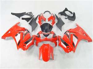 Motorcycle Fairings Kit - 2008-2012 Kawasaki Ninja 250R Red OEM Style Fairings | NK20812-19