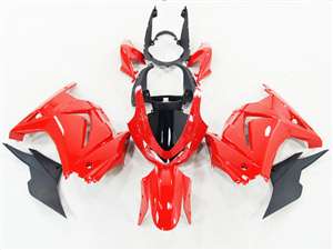 Motorcycle Fairings Kit - 2008-2012 Kawasaki Ninja 250R Red Fairings | NK20812-35