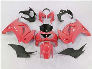 Motorcycle Fairings Kit - 2008-2012 Kawasaki Ninja 250R Pink Fairings | NK20812-41