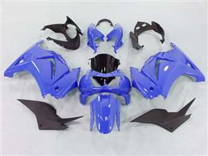 Motorcycle Fairings Kit - 2008-2012 Kawasaki Ninja 250R Super Blue Fairings | NK20812-43